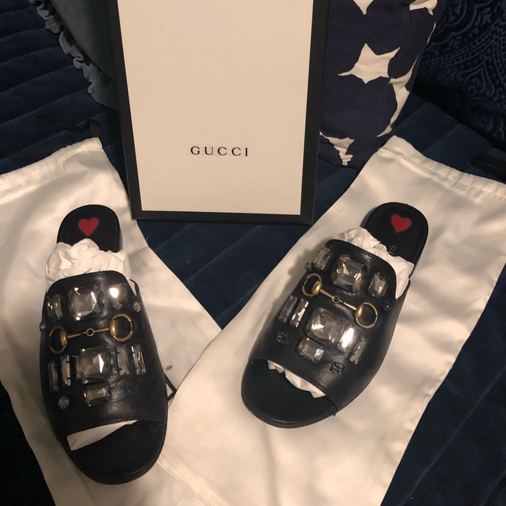 Authentic Gucci Slides - image 1